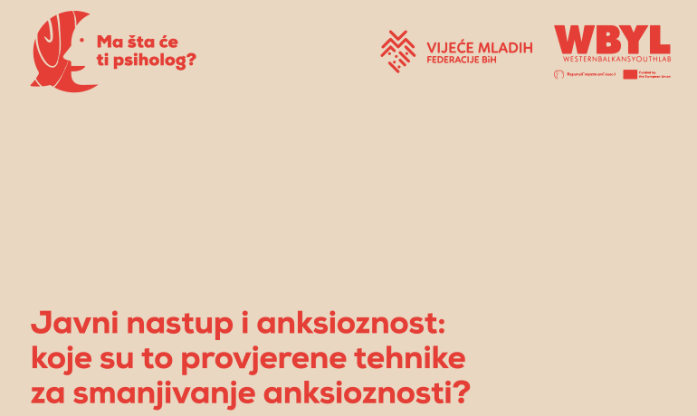 Javni nastup i anksioznost: koje su to provjerene tehnike za smanjivanje anksioznosti?