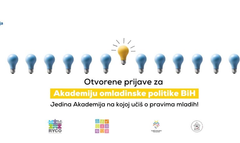 Javni poziv za polaznike/ce Akademije omladinske politike BiH!
