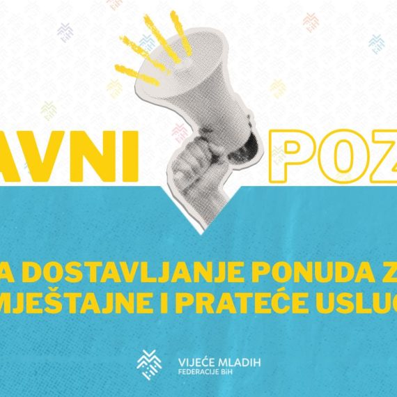 JAVNI POZIV za dostavljanje ponuda za smještajne i prateće usluge