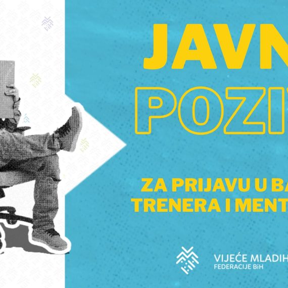 Postani dio baze trenera i mentora Vijeća mladih Federacije BiH!