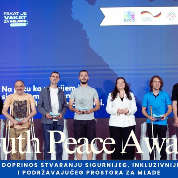 Youth Peace Awards: Tamo gdje mladi imaju prostor, zajednica ima budućnost
