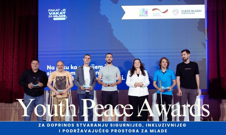 Youth Peace Awards: Tamo gdje mladi imaju prostor, zajednica ima budućnost