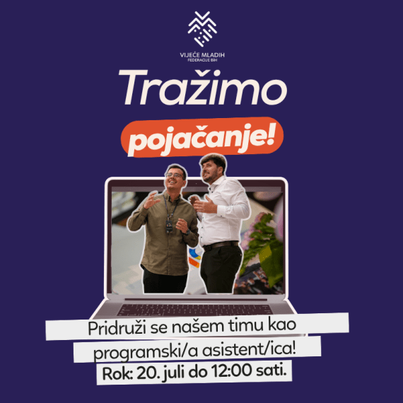 Tražimo pojačanje – pridruži se našem timu kao programski/a asistent/ica!